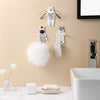 Punch-Free Cartoon Animal Hooks Wall-Mounted Seamless Wall Refrigerator Door Decorative Hooks(Dog)