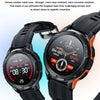 LEMFO C25 1.43 inch HD Round Screen Outdoor Smart Watch Supports Blood Oxygen Detection/Sedentary Reminder(Black Grey)