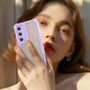 For Samsung Galaxy S23+ 5G Armor Glaze PC Hybrid TPU Phone Case(Purple)