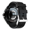 BM01 1.45 inch Silicone Band IP68 Waterproof Smart Watch Support Bluetooth Call / NFC(Black)
