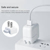 Travel Power Adapter Charger, UK Plug(White)