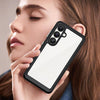 For Samsung Galaxy S25 5G Colorful Series Acrylic Hybrid TPU Phone Case(Black)
