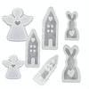 DIY Epoxy Easter Desktop Decoration Candle Silicone Mold, Spec: Angel 002