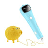 3D Printing Pen Low Temperature Painting Pen With 180m PCL(Blue)