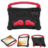 For Samsung Galaxy Tab S8 Boxing Series Kickstand EVA Shockproof Tablet Case with Shoulder Strap(Black Red)