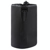 Neoprene SLR Camera Lens Carrying Bag Pouch Bag with Carabiner, Size: 10x18cm(Black)