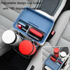 Car Multifunctional Water Cup Holder Armrest Box Paper Box(Blue)