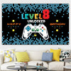 150x90cm Game Console Theme Birthday Background Birthday Party Decoration Banner(2023SRB54)