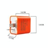 Motorcycle LED Turn Signal Relay(Elegant Black)
