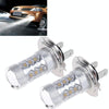 2 PCS H7 800 Lumen 80W 16-3535-LEDs 6000K White Light Car LED Fog Light, DC 12-24V