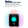 F15 Pro 1.69 inch TFT Screen IP67 Waterproof Smart Watch, Support Body Temperature Monitoring / Sleep Monitoring / Heart Rate Monitoring / Incoming Call Reminder(Blue)