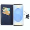 For Samsung Galaxy S25 5G GEBEI Top-grain Horizontal Flip Leather Phone Case(Blue)