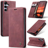 For Samsung Galaxy S25+ 5G CaseMe 013 Multifunctional Horizontal Flip Leather Phone Case(Red)