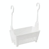 Household Bathroom Hanging Drainage Hanger Kitchen Multifunctional Stackable Basket(White)