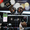 F621 Car Rotatable Turntable Silent Car Double Head Fan, Model: USB