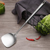 304 Stainless Steel Kitchen Equipment Thickened Hollow Handle Cooking Tool, Style: Spatula