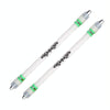 2 PCS Visual Spinning Pen Drop Resistant No Refill Rotary Pen Special(A7 Green)