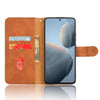 For Xiaomi Redmi K70 / K70 Pro Skin Feel Magnetic Flip Leather Phone Case(Brown)