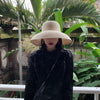 Big Eaves Straw Hat  Female Summer Sunscreen Basin Hat Beach Vacation Sunhat Fisherman Hat, Colour: Yellow(M56-58cm)