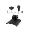 For DJI Avata 2 Sunnylife Action Camera Holder Mount Drone Light Bracket (Black)