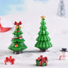 5pcs Simulation Christmas Tree Decoration Christmas Gifts Micro Landscape Snow Ornament, Style: No.3