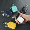 For Apple AirPods Universal Bluetooth Earphone Leather Storage Bag(Yellow)