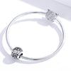 S925 Sterling Silver 12 Birthstone DIY Bracelet Necklace Accessories, Style:February