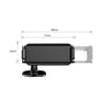 Vehicle-mounted Intelligent Induction Electric Mobile Phone Holder Car Air Outlet Navigation Frame(Abyss Black)