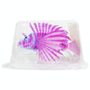 Glowing Blue Silicone Lionfish Ornament - Aquarium Decor