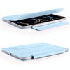 For iPad Pro 11 2022 / 2021 / 2020 Fixed Buckle Magnetic Deformation Leather Tablet Case(Ice Blue)