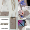 For Samsung Galaxy S24 Ultra 5G Crossbody Chain Fishtail Litchi Leather Phone Case(Grey)