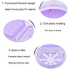 Braces Soaking Storage And Cleaning Box Portable Dental Reservation Case(Pink)