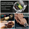 LEMFO T95 1.52 inch IPS Screen 2 in 1 Bluetooth Earphone Smart Watch Support Health Monitoring(Silver)