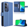 For vivo Y19s 4G Diamond Texture Leather Phone Case(Blue)