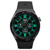GW69 Plus Smart Watch, Support BT Call / Heart Rate / Blood Pressure / Blood Oxygen(Black + Silicone Strap Black)