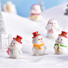 5pcs Christmas Cute Micro Landscape DIY Bonsai Decoration Snowscape Ornament, Style: No.17 Sea Lion