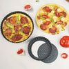 BM1075 Perforated Pizza Pan Kitchen Carbon Steel Non-stick Fruit Pie Mould Bakeware, Specification: 9 inches