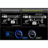 One-button Start Starter Switch with Illumination Engine Start Pivot Illumination Starter with Blue Lighting
