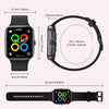Q32 IP67 Waterproof Smart Bracelet Bluetooth Call Fitness Tracker(Black)