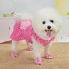Pink Lace Dog Dress, XS, Breathable Cotton, Summer Pet Clothes