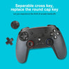 Bluetooth Wireless Gamepad  Built-In Dual Motors With TURBO Function Suitable For Switch Pro(Black)