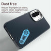 For Samsung Galaxy A36 5G Carbon Fiber Series IMD Phone Case(Blue)
