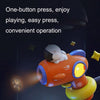 HJ5222 Children Space Projection Toy Lighting Sound Effect Mini Cartoon Toy(Astronaut)