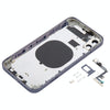 iPhone 11 Back Cover, iP15 Pro Style (Blue)