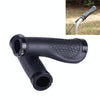 OQSPORT 2 PCS Bike Hand Grips Covers Bilateral Lock MTB Bicycle Anti-slip Handlebar Grips(Black)