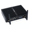 HYSTOU H2 Windows / Linux System Mini PC, Intel Core I3-7167U Dual Core Four Threads up to 2.80GHz, Support mSATA 3.0, 4GB RAM DDR4 + 256GB SSD (Black)