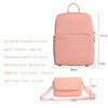 Cwatcun D75 Camera Backpacks Large Shockproof Cameras Lens Bags, Size:37 x 30 x 17cm(Pink)
