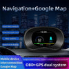 3.5" OBD2 GPS HUD Car Head-Up Display Speed RPM Fuel Alarm