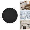 20 PCS / Pack 8cm Bathroom Steps Round PEVA Non-Slip Stickers(Black)