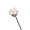 10 PCS 1:12 Mini Doll House Garden Bedroom Scene Decoration Roses(White)